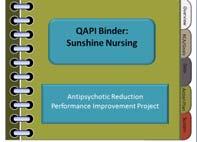 Measure and monitor success of QAPI projects QAPI Performance Improvement Data My Quality Insights Composite Data Report CASPER Data Nursing Home Compare Five Star Internal Data