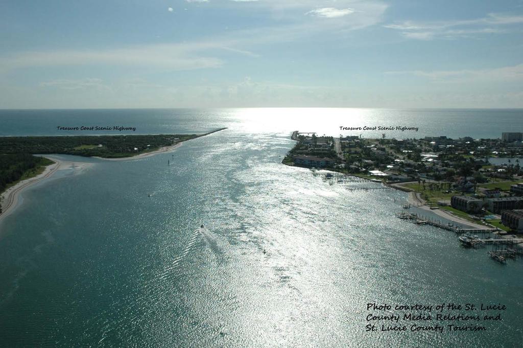 Fort Pierce Inlet State Park (left) and Jetty Park