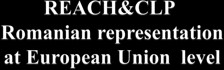 REACH-CLP Processes COM CARACAL EU