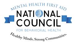 designed by the National Council for Behavioral Health for