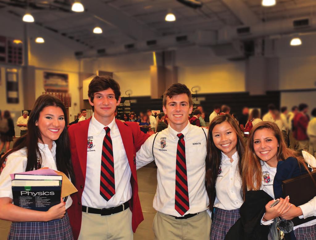 A TRADITION OF EXCELLENCE Experience Archbishop Hannan CATHOLIC. COED. COLLEGE PREP.
