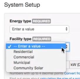 select Someone else is the owner Indicate Facility Type in