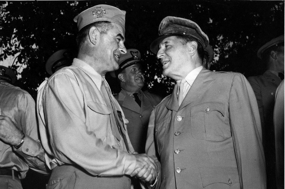 General Douglas MacArthur was presented the VFW s