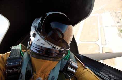 Similar to NASA spacesuits, the U-2 flight suit protects the pilot from adverse