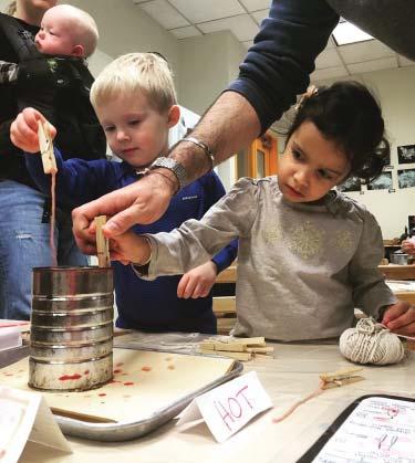FAMILY PROGRAMS Scientific Saturdays 9:30-11:00 AM Room 101 $25/child These workshops are designed for adults and children exploring the world together as scientists.