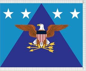 3 8. Office of the Deputy Secretary of Defense The design of this flag (approved by the President of the United States, 20 April 1949) is the same as that of the Secretary of Defense, except the