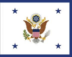 3 20. Offices of the Assistant Secretaries of the Army and General Counsel This flag (approved by the Secretary of the Army, 21 September 1949) is the same design as the Under Secretary of the Army's