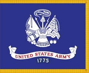 grade, including a foreign dignitary of equivalent or higher grade. The U.S. Army Ceremonial flag will not be dipped under any other circumstances. 4 2. The U.S. Army Field flag a. Authorization.