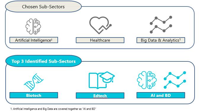 Sub-Sector Strengths Analysis of emerging areas of sub-sector strength in an ecosystem and where there are existing assets to leverage focuses on the following aspects: 1.