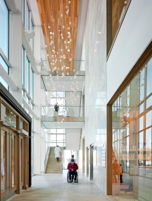 PERKINS+WILL HEALTHCARE Transformative spaces that promote health and wellness Perkins+Will named Firm of the Year by Healthcare Design Magazine AREAS OF
