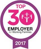 FLEXIBLE WORKING As a Top 30 Employer for Working Families, 2016 and 2017, we consider flexible working requests for all our vacancies.