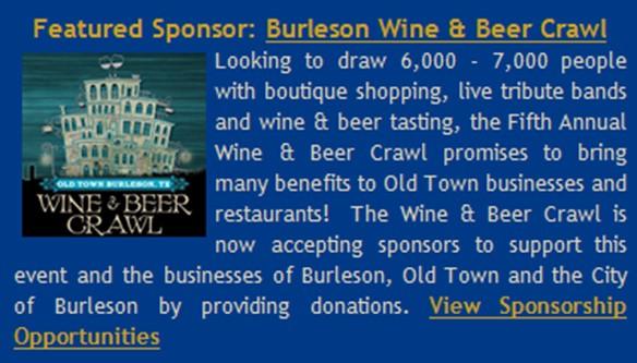 ADVERTISE WITH US Advertising Burleson Chamber Business Bulletin: Advertise in the Chamber s weekly enews distributed to 1800+
