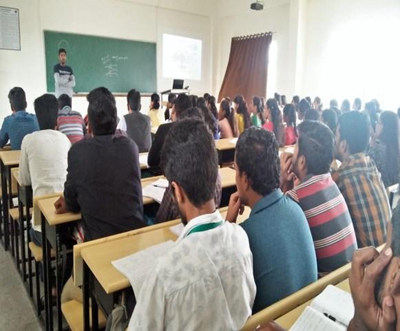Vivek Anand Sagar, KSCST, Bengaluru Seminar on Career Opportunities Seminar on