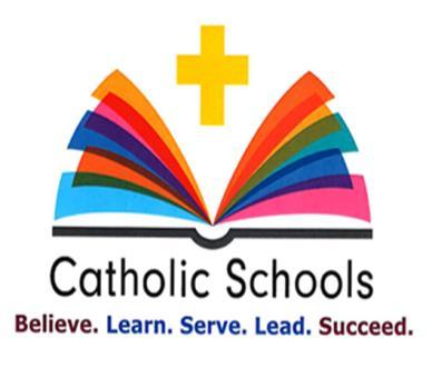 God to fulfillment in our world. In Catholic schools students are taught to BE- LIEVE, LEARN, SERVE, LEAD, SUCCEED.