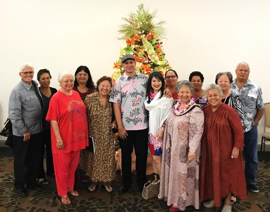 NAKE'U AWAI'S CHRISTMAS FASHION SHOW Pearl Harbor Hawaiian Civic Club Members and Friends attended Nake'U Awai's Christmas Fashion Show Luncheon on Sunday, December 3, 2017 at the Pomaika'i Ballrooms.