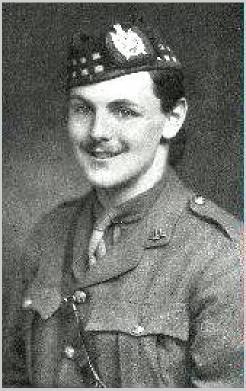 CAPTAIN ALEXANDER DOBREE YOUNG-HERRIES, 2nd Bn Kings Own Scottish Borderers Son of Lt Col William Young-Herries (KOSB) and his first wife, Bethia Marion, who died only a month after her son's birth,