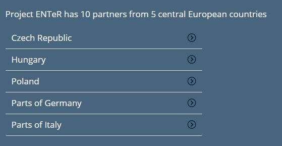PROJECT PARTNERS Each country with a companies
