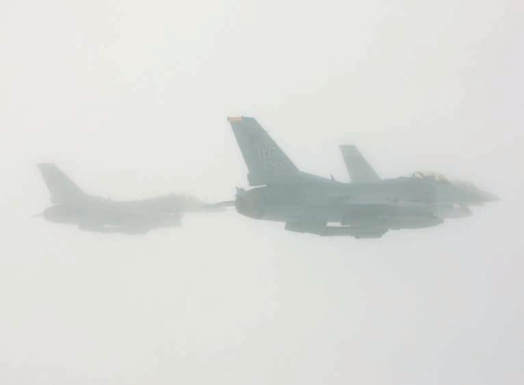 Air Force pilots refer to the frequent murky weather in Korea as the schmeeze or the milk bowl.