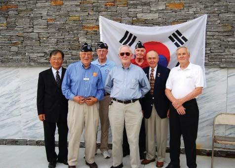 Not to be outdone, the Korean Consulate Office put on a grand feast for all Korean War veterans in the Atlanta area.