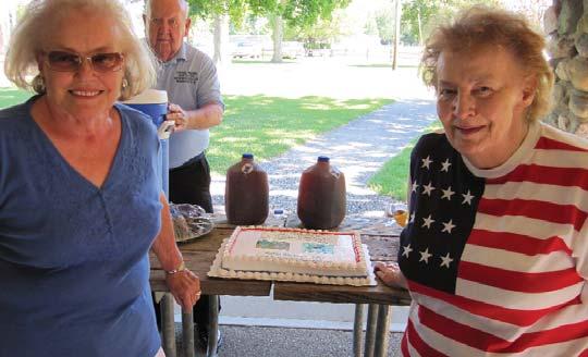 Modernization of the means of travel brought out the families, who also attended the annual picnic and memorial service at the new Korean War plaque in the city park.
