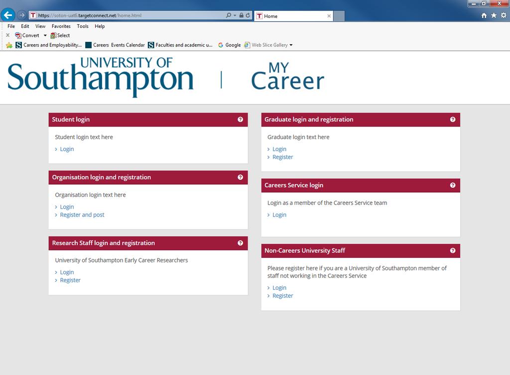 Careers and Employability Service MyCareer Employer Guide How to add an additional organisation user on MyCareer 1.