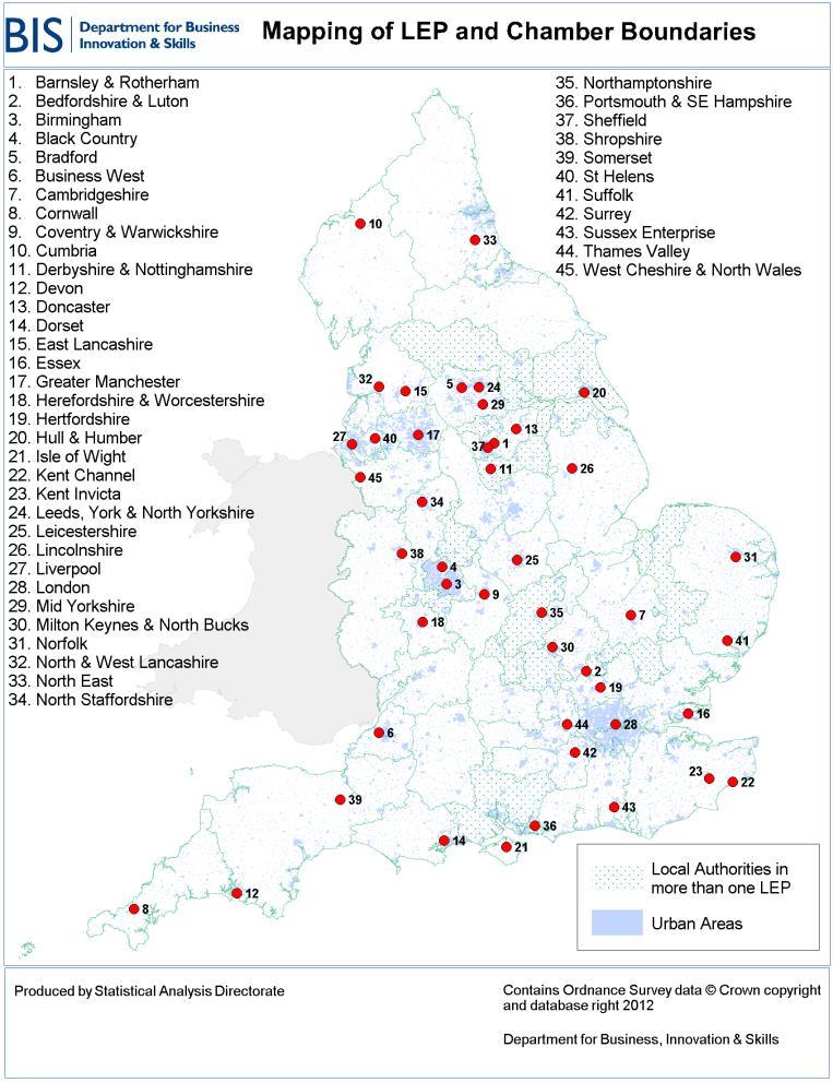 British Chambers of Commerce 52 UK Chambers of Commerce covering every region & City Rapidly growing