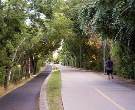 Plano will seek private and public partnerships to provide trail amenities (water fountains, landscaping, lighting,