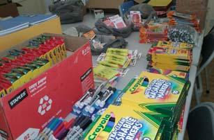 This not only helps the students, but also the teachers and staff that do not have to pay so much out of their pocket to make sure the students have supplies.