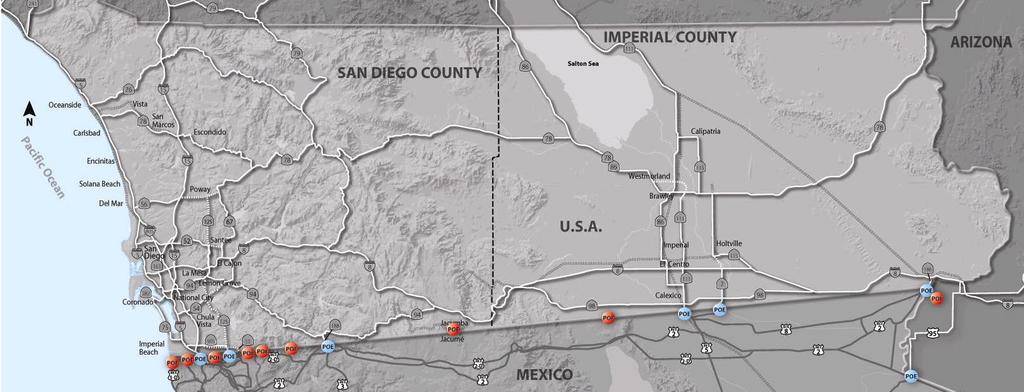 Border Master Plan Tijuana/San Diego New Tecate POE Crossborder
