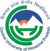 Central University Of Himachal Pradesh [ESTABLISHED UNDER CENTRAL UNIVERSITIES ACT 2009] NOTICE FOR PARTICIPATION IN THE SECOND ANNUAL CONVOCATION TO BE HELD ON 12 TH FEBRUARY 2014 COE/4-1/CUHP/13
