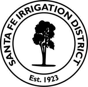 AGENDA SANTA FE IRRIGATION DISTRICT WATER RESOURCES COMMITTEE Thursday, 9:30 a.m.