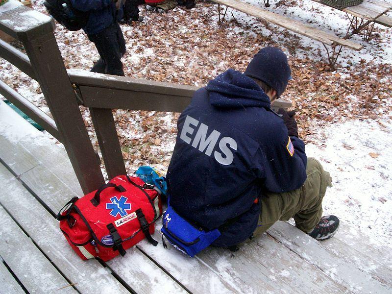 Employment of EMTs EMTs may be employed by a commercial facility, Municipal EMS (Emergency Medical Service) agency, fire department, police departments, in the