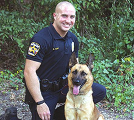 Both handlers are issued a take-home patrol vehicle that is equipped for their partner. Each dog lives with their handler and becomes a part of their family.