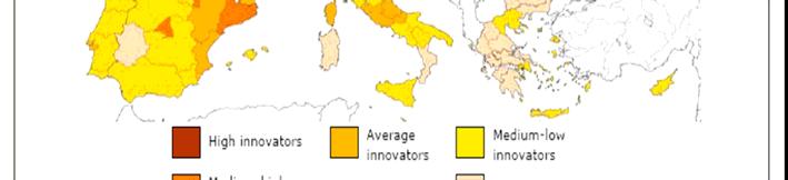 . France is ranked by the Commission in the 2nd group of «Innovation followers», while