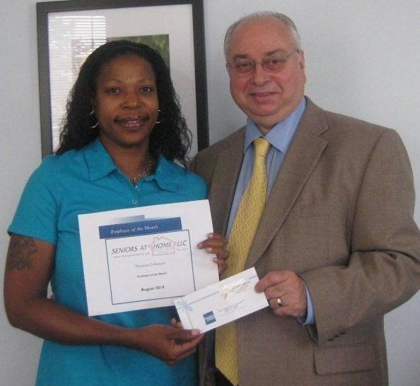 ~Employee Of The Month~ Hasanna J. Our Employee of the Month Hasanna J. receiving her certificate & $100 American Express Gift Card from Richard Blecker. Testimonial for Hasanna J.
