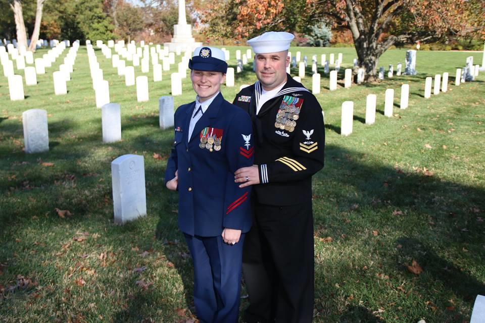 Page 18 of 19 This was my wife and I in 2014, when we laid a wreath at the Tomb of the Unknown Soldier in honor of all