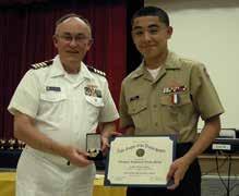 2014 Greater Austin Council Youth Awards Each year the Council presents Theodore Roosevelt Youth Medals and Certificates to outstanding cadets in local JROTC programs, and a service sword to an
