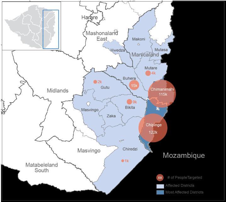 ZIMBABWE: Floods Situation Report No. 2 As of 10 April 2019 This Situation Report is produced by OCHA Regional Office for Southern and Eastern Africa in collaboration with humanitarian partners.