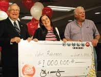 Beckley Native John Robinson won $1 million, while Michael Shaver and Ronald Simmons split $14 million playing POWERBALLl for