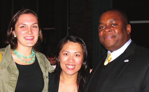 Nene Igietseme, Michael Pope, and Sarah Lockridge-Steckel Mission PBHA strives for social justice.