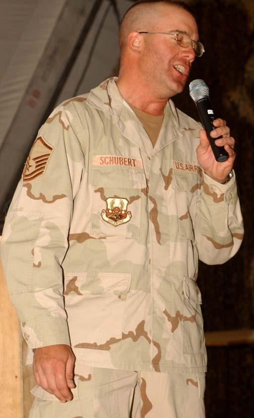 Chuck Schubert -- Sweet Caroline by CCR 3 rd Staff Sgt.