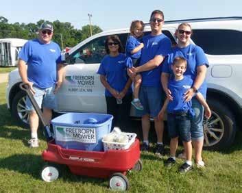 National Electric Cooperative Youth Tour Freeborn-Mower Cooperative Services sponsored two students to attend an