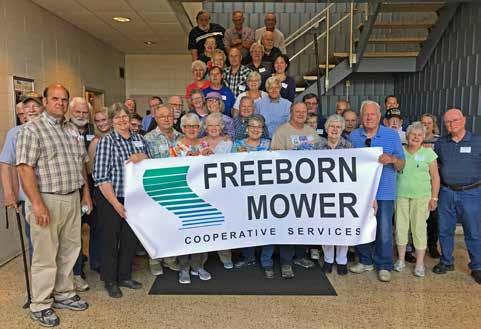 Member Engagement Groups On May 31st, a bus load of Freeborn-Mower members took an educational tour of the Dairyland Power Cooperative headquarters in La Crosse, Wis.