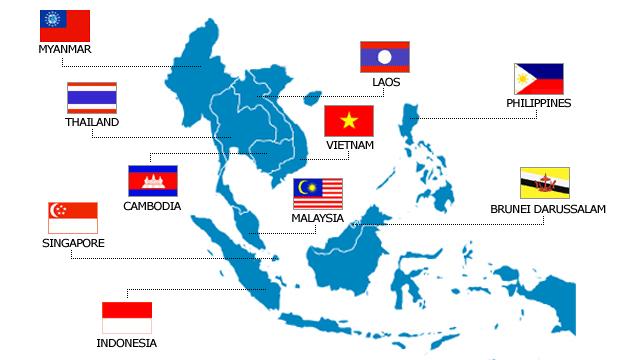 Brunei Darussalam, Viet Nam, Lao PDR, Myanmar and Cambodia subsequently joined in, making up what is today the ten Member States of ASEAN.