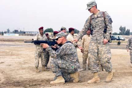 PAGE 2 December 17, 2009 Soldiers and AI battle-drill training Staff Sgt. Jeff Hansen BAGHDAD- Staff Sgt.