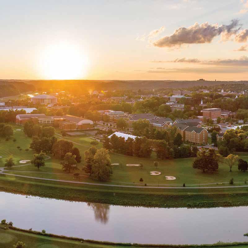 OUR PURPOSE Ohio University holds as its central purpose the 1804 OHIO UNIVERSITY ESTABLISHED 36,837 TOTAL ENROLLMENT 237,000 ALUMNI LIVING THROUGHOUT THE WORLD intellectual and personal development