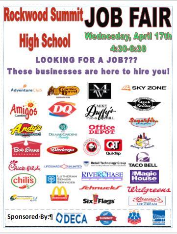 LOOKING for a JOB? Come to the Teen Job Fair Where?