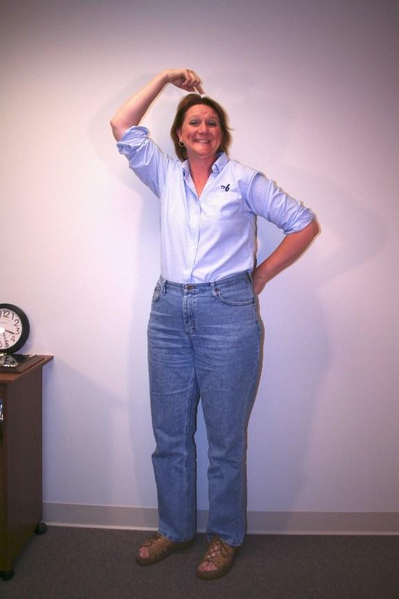 Jeans Day Allow employees to wear denim jeans to work by paying $5.00.