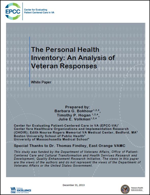 IMPACT takes over Primary Care responsibilities for the Veterans and may order, adjust, coordinate, and plan any or all aspects of care Veterans who participate in IMPACT assess that: When all is