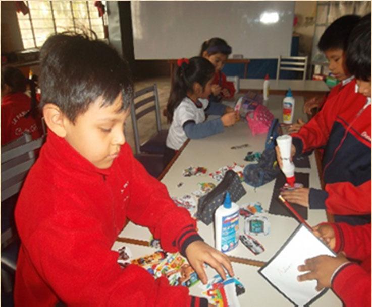 We try to help many families to have a better formation for their children in our Parish Some of the parishioners return to the Peruvian Andes, and give